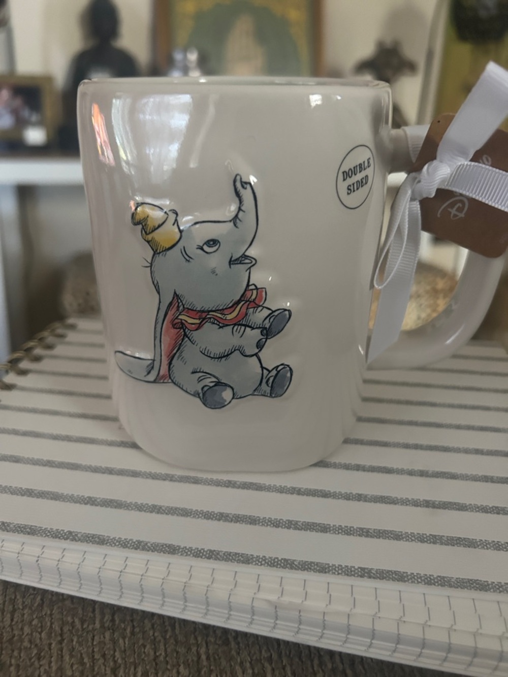 💛 Rae Dunn x Disney DUMBO DREAMS TAKE FLIGHT MUG new